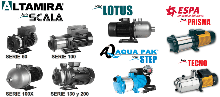 Bombas multietapas horizontal