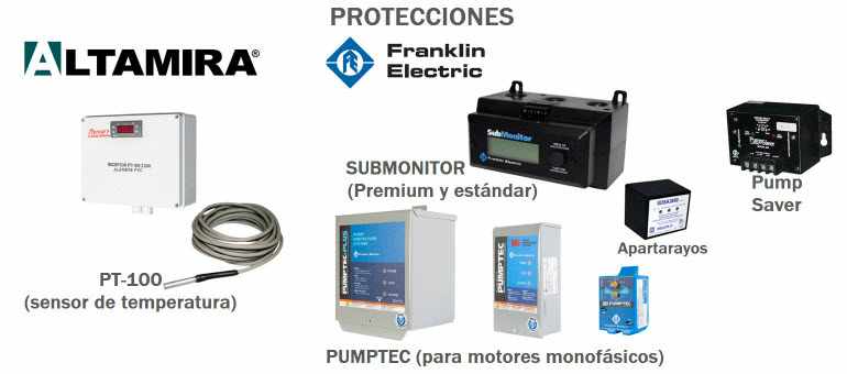 Protectores sumergibles