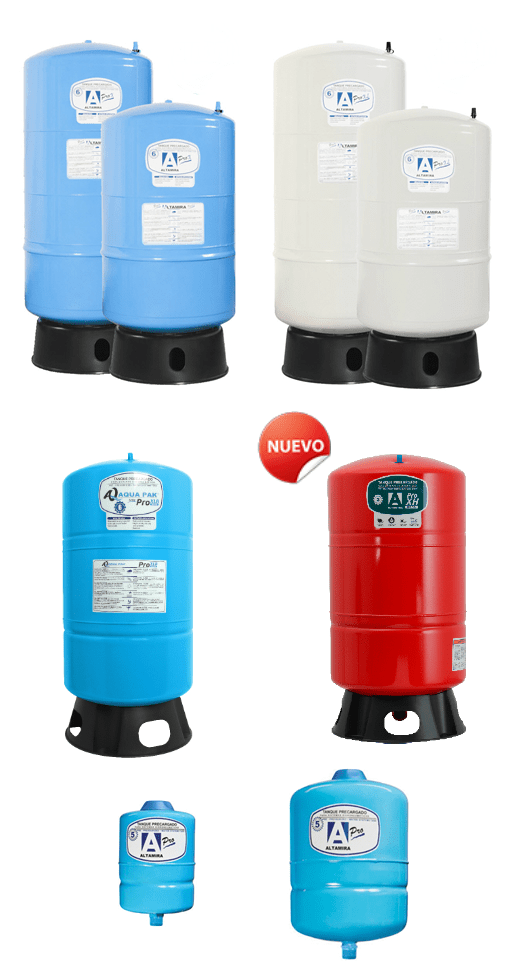 Tanques precargados hidroneumaticos